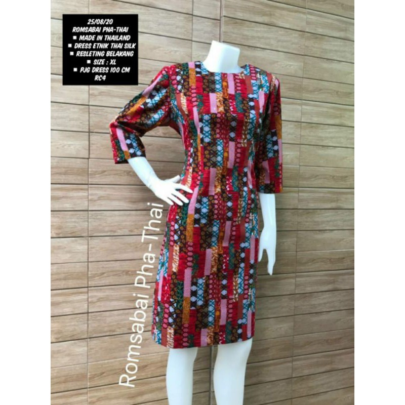 Romsabai Pha-Thai Dress Silk Import