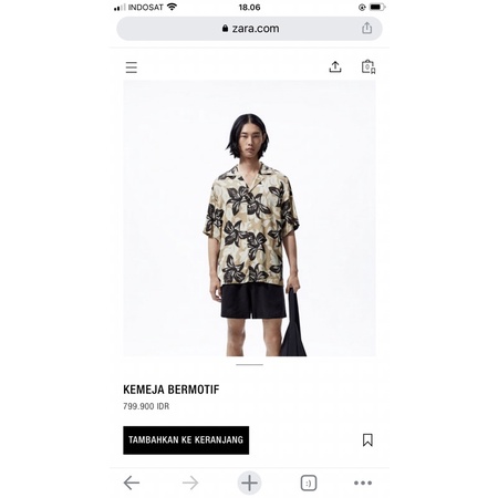 kemeja zara original store