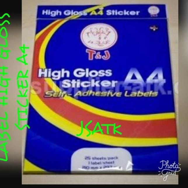 

➼ LABEL TOM & JERRY HIGH GLOSS STICKER A45 ✺