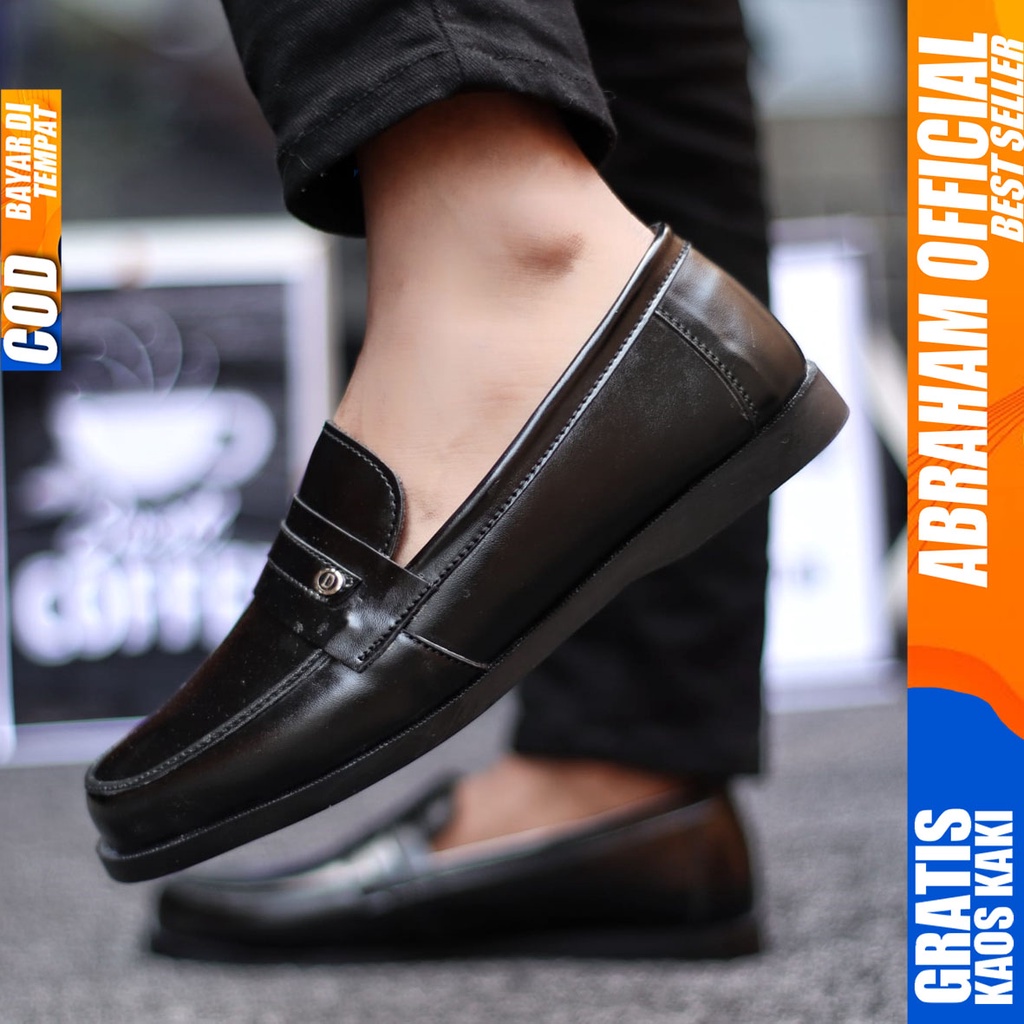 Abraham Dts - Sepatu Formal Pria Casual Pantofel