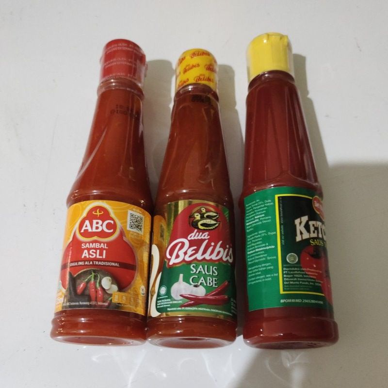 

suas sambal 135 ml botol plastik harga 1 botol silahkan pilih variasi rasa