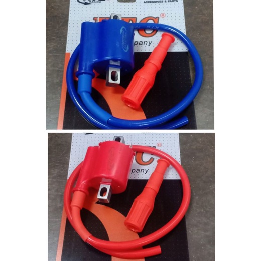 KOIL/COIL RACING KTC KARBU/FI + KOP/TUTUP BUSI KTC VIXION OLD/VIXION NEW/MX KING 150/R15 V2/R15 V3/X