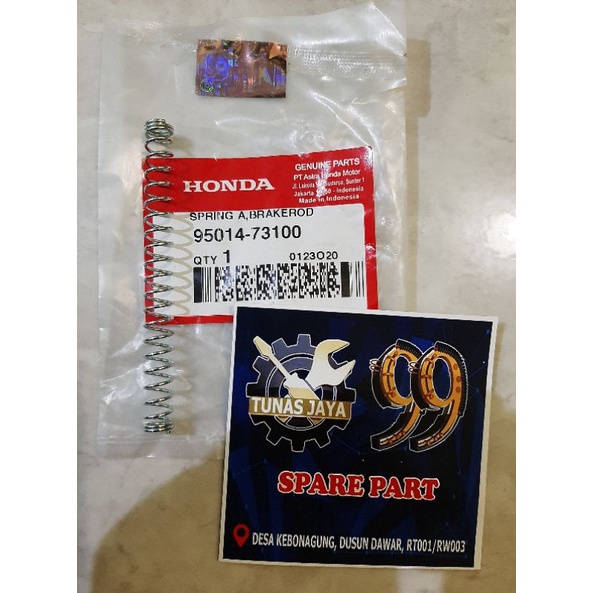 95014-73100 Per Spring A Brakerod Supra X 125 FI 9501473100