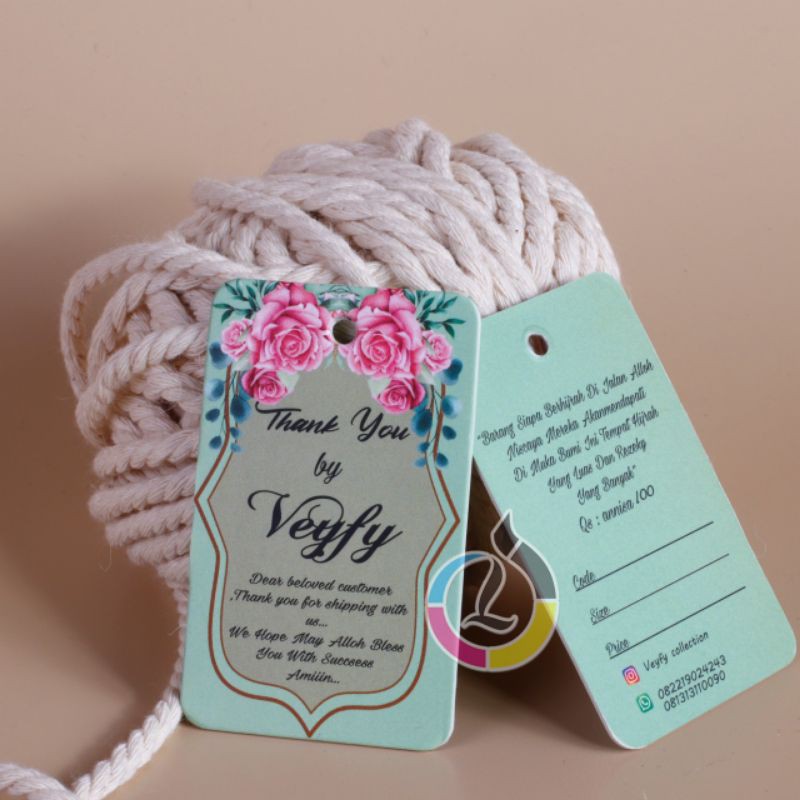 hangtag/hangtag tebal hangtag 700gsm