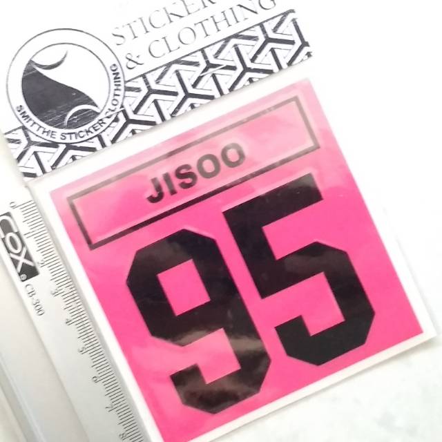 Stiker Jisoo 95 Cutting Sticker 2W