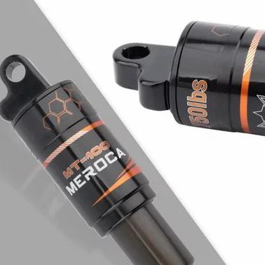 Shock Belakang Sepeda MTB Meroca Rear Shock 165mm Shock Oil spring 165