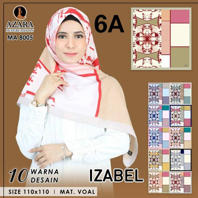 Hijab Segiempat Motif AZARA Random Jilbab Segiempat Hijab Segiempat Motif AZARA Random Jilbab Segiempat