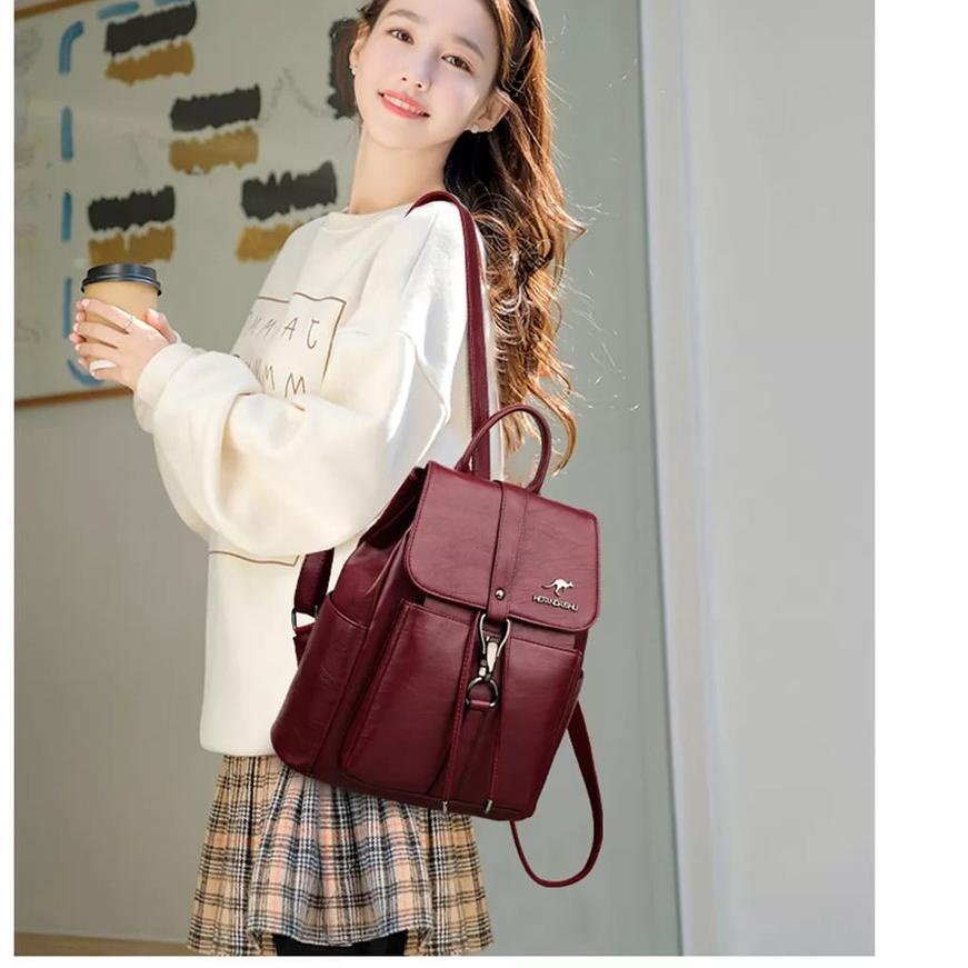 Modern.. tas ransel kulit wanita tas ransel kulit wanita ransel wanita korean style ransel wanita ko