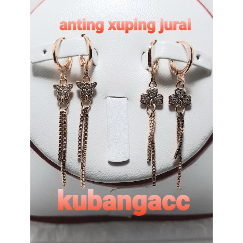 Anting. Anting xuping Anting Jurai wanita Anting xuping murah Anting murah