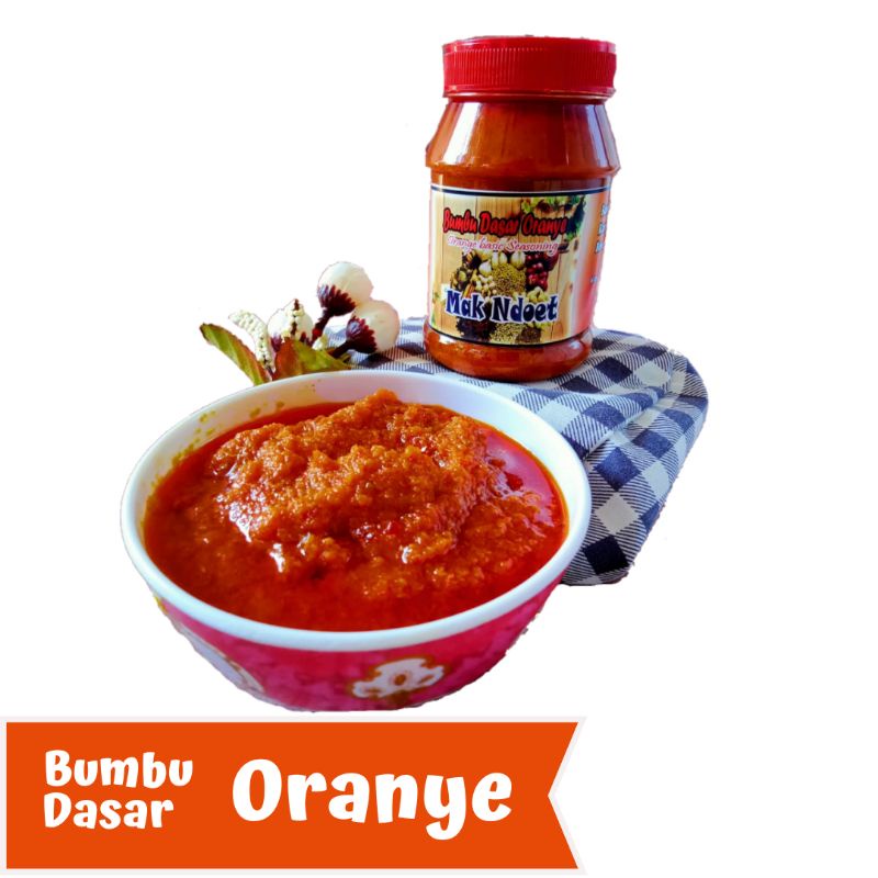 

Bumbu Dasar Oranye 250gram