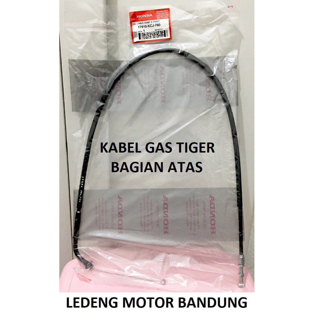 Kabel Gas Tiger Lama Atas Throttle Cable Original Honda 17910-KCJ-760