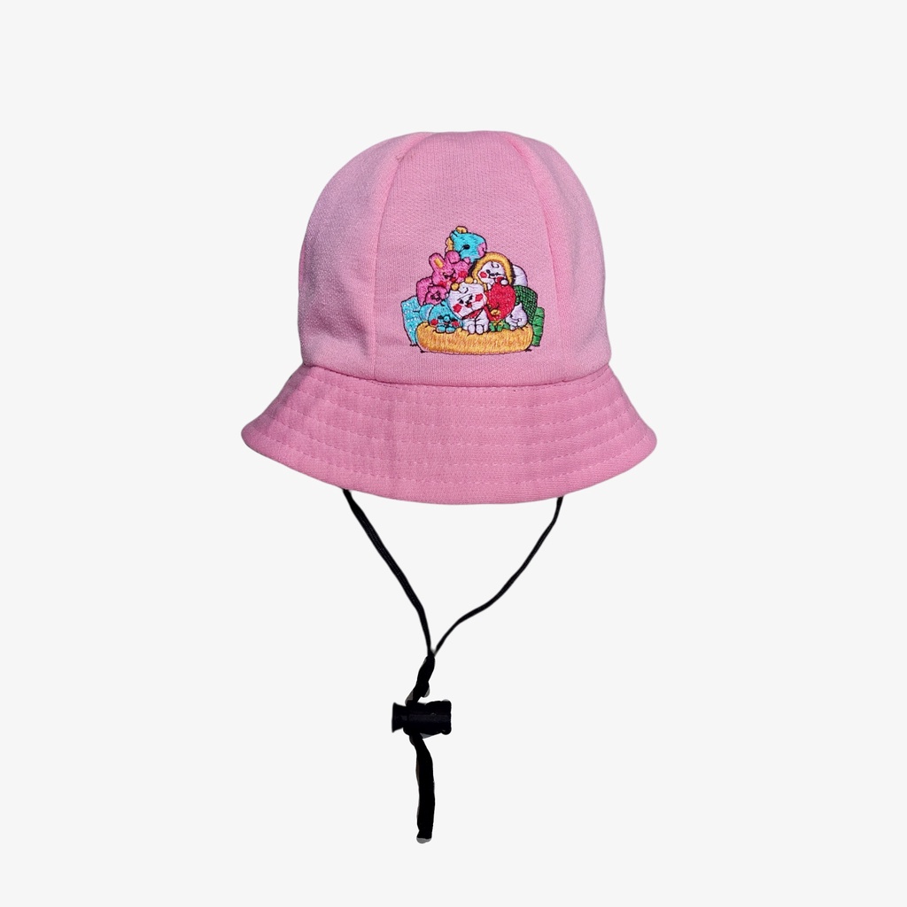 topi BTS/topi anak motif kartun/topi anak 2-10 tahun