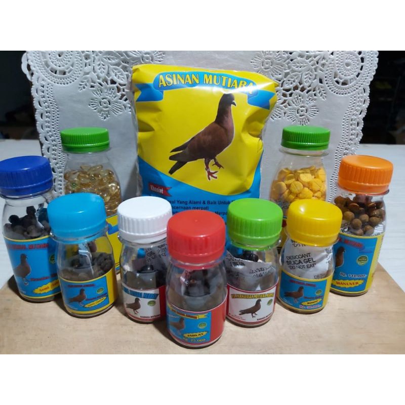 Jamu Herbal Merpati Mutiara Manuver kecil & besar 100% ORIGINAL
