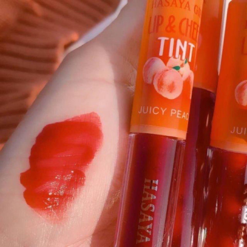 [Per Batang] Lip Oil / Tint Hasaya Girl Juicy Peach