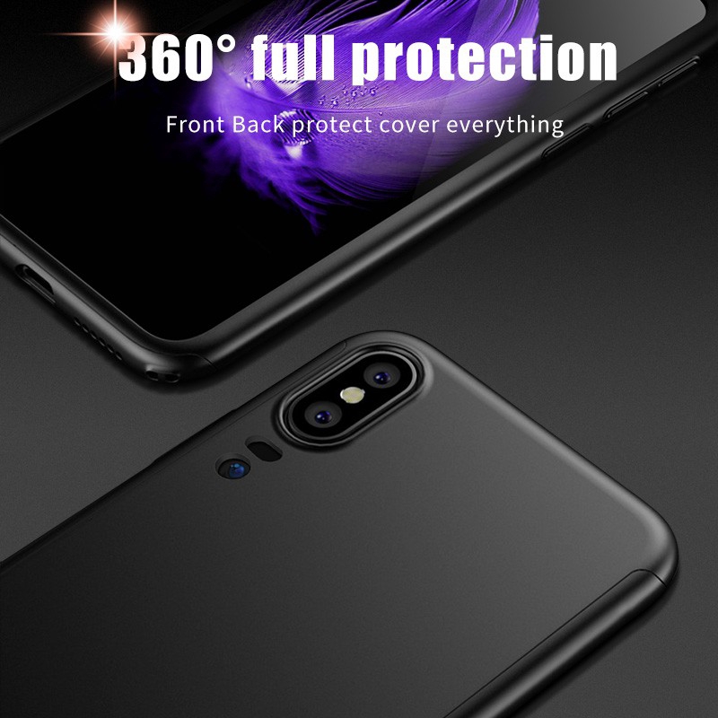 Casing Case Full Body 360 dengan Tempered Glass untuk vivo S1 / V15 Pro / y95 / y79 / y93