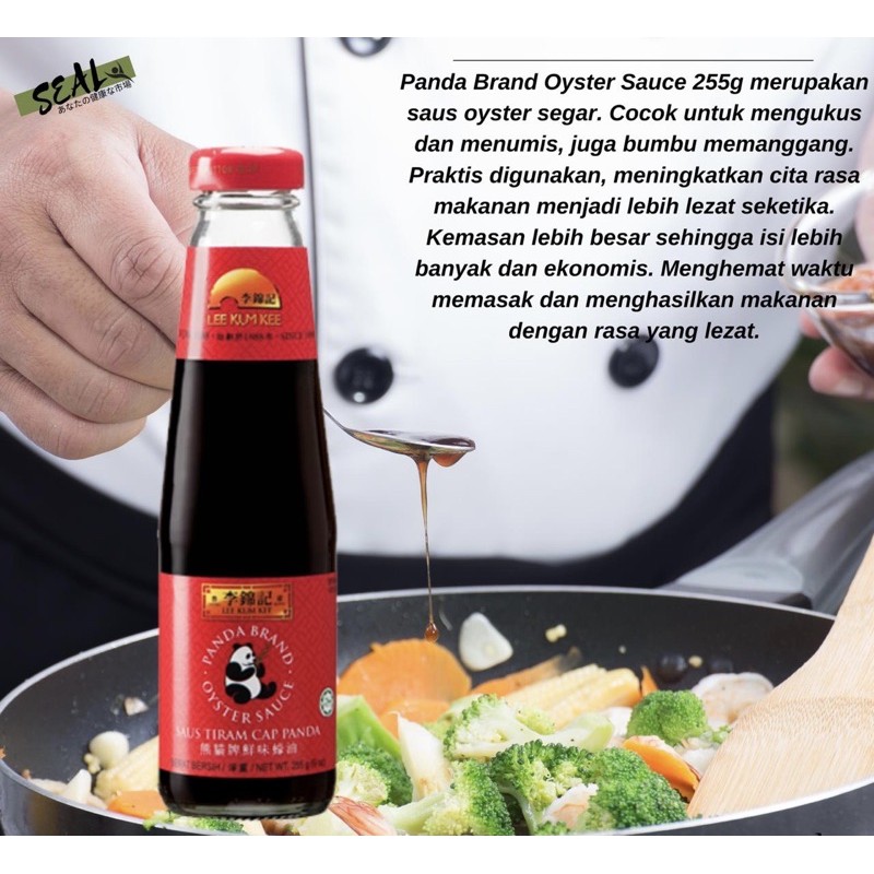 

Panda Brand Oyster Sauce 225gram - Lee Kum Kee - Saus Tiram