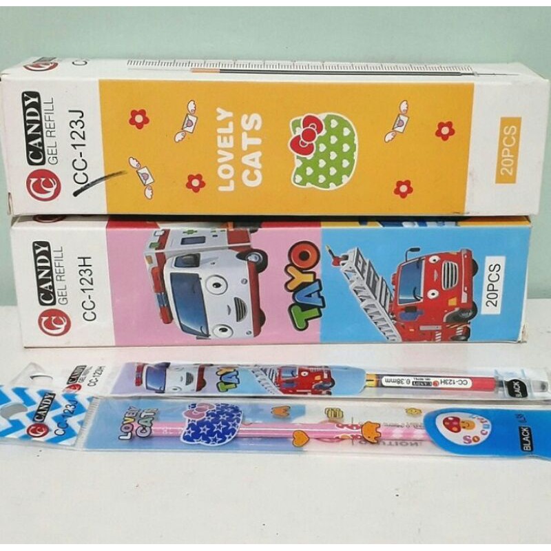 

Refill/Isi Bolpoin Gel Isi 20pcs