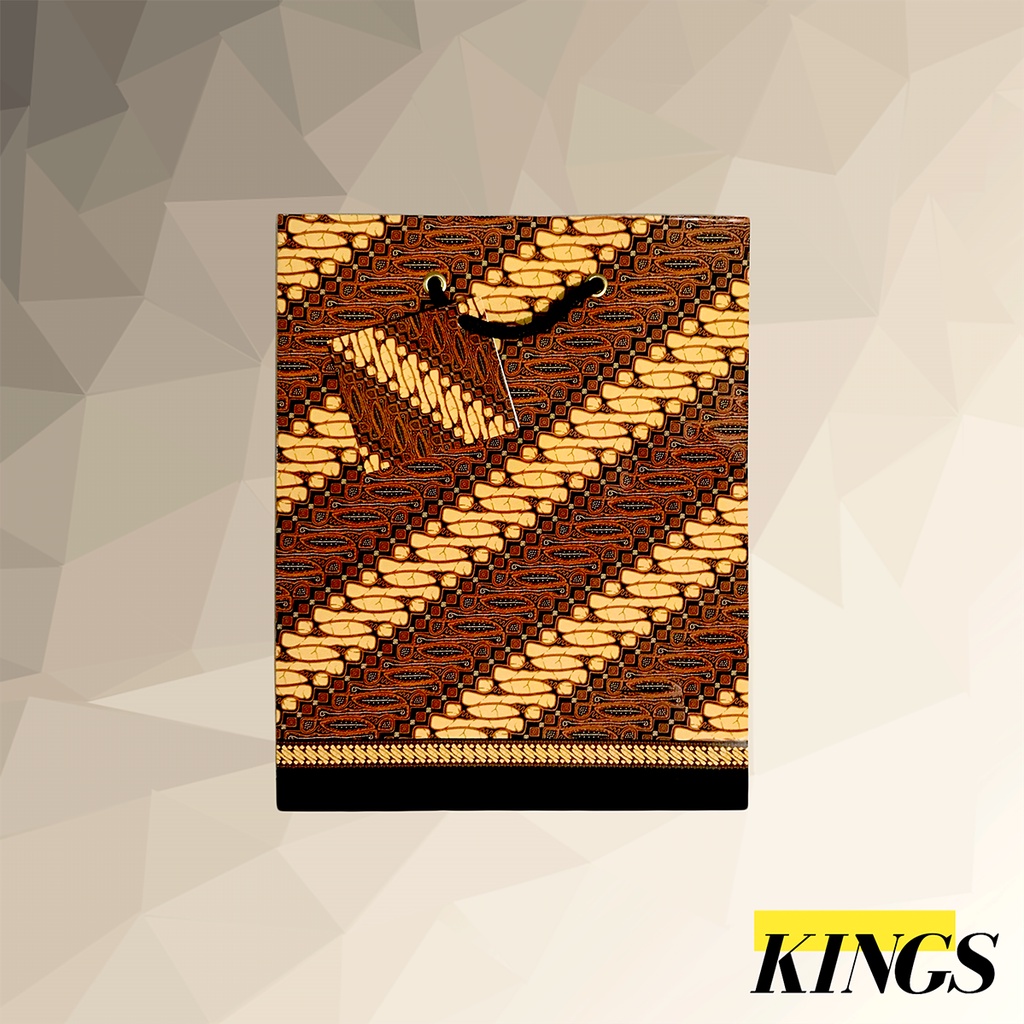 

RB 10 PCS Kiky Paper Bag B Glossy Batik