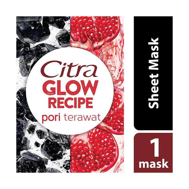 Citra Glow Recipe Juicy Sheet Mask/Masker wajah 25gr