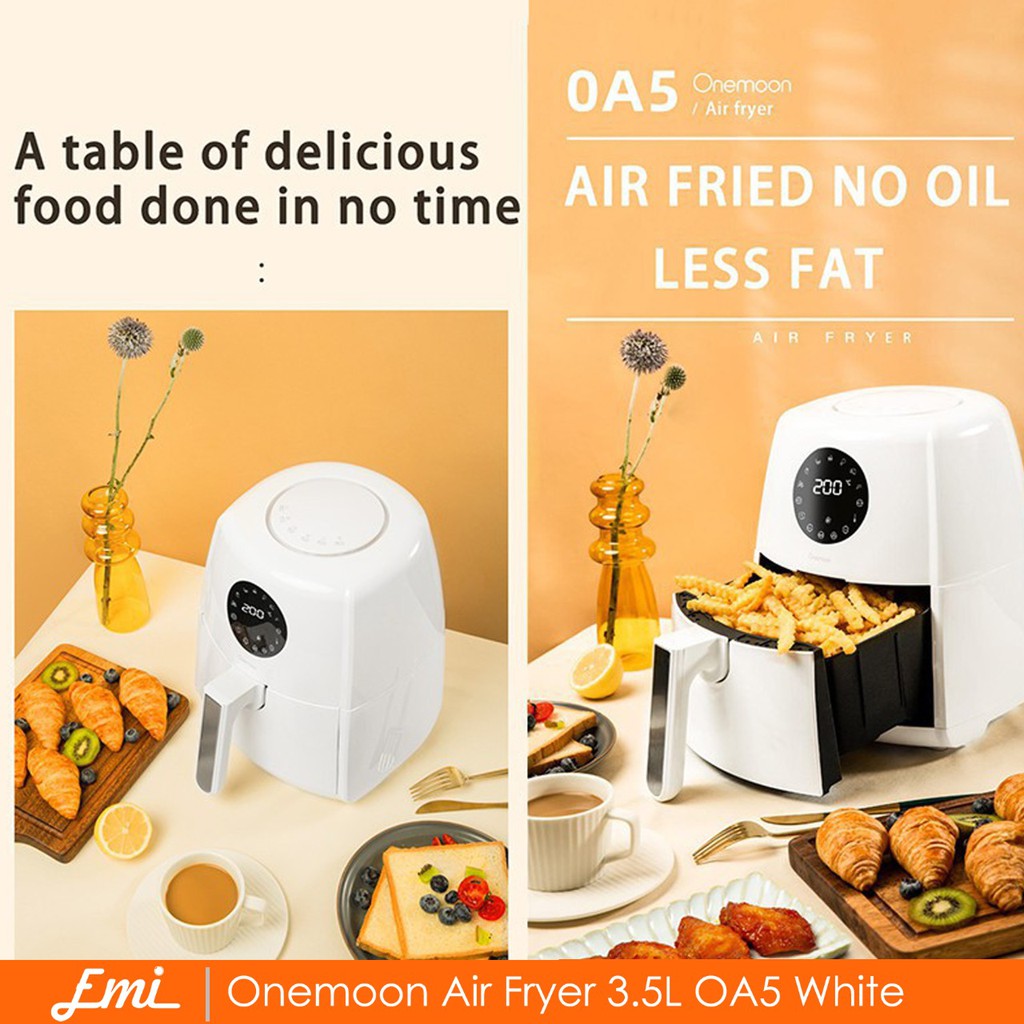 Onemoon Air Fryer Mesin Penggoreng Udara Tanpa Minyak 3.5L - OA5