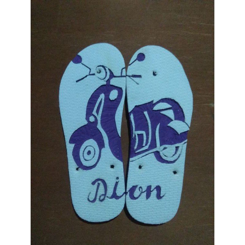 SANDAL UKIR SWALLOW BISA REQUEST MURAH