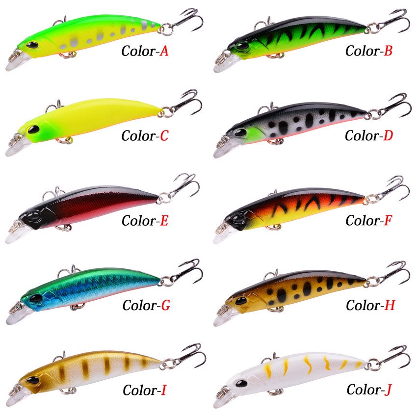 Umpan Pancing Hardlure Bentuk Ikan Kecil 6.8cm / 4g