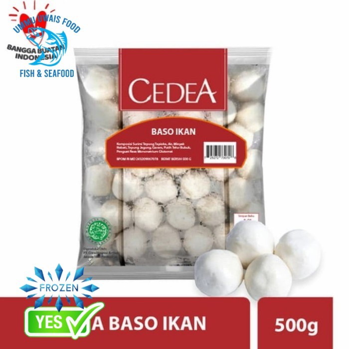 

Bakso Ikan Cedea - 500 Gram