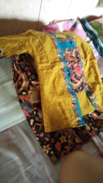 Set Kebaya Kutu Baru Setelan Batik Bayi Anak Size S M L Xl