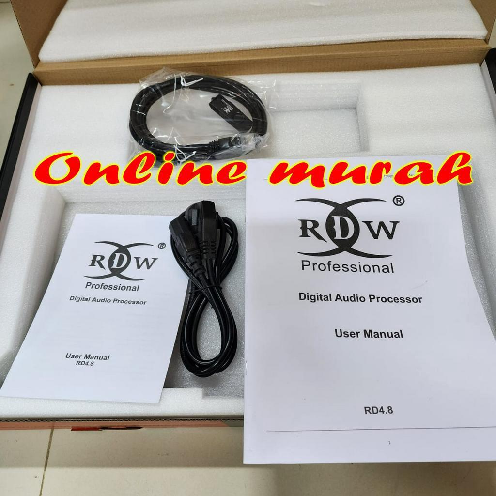 Digital Audio Processor Rdw Dlms Management Speaker Rdw Rd4.8 Ori