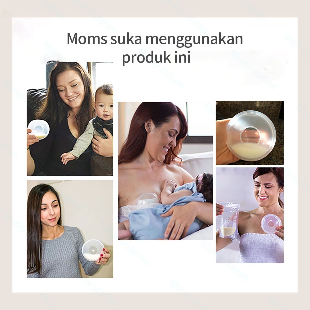 1pcs Wadah Penampung Asi Silikon / Breastpad Saver Shield/ Breast Milk Collector Wadah Penampung Tetesan Asi