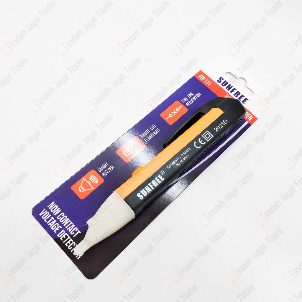 SUNFREE FTP 111 Tespen BUNYI Pendeteksi Kabel Putus AC DC test pen