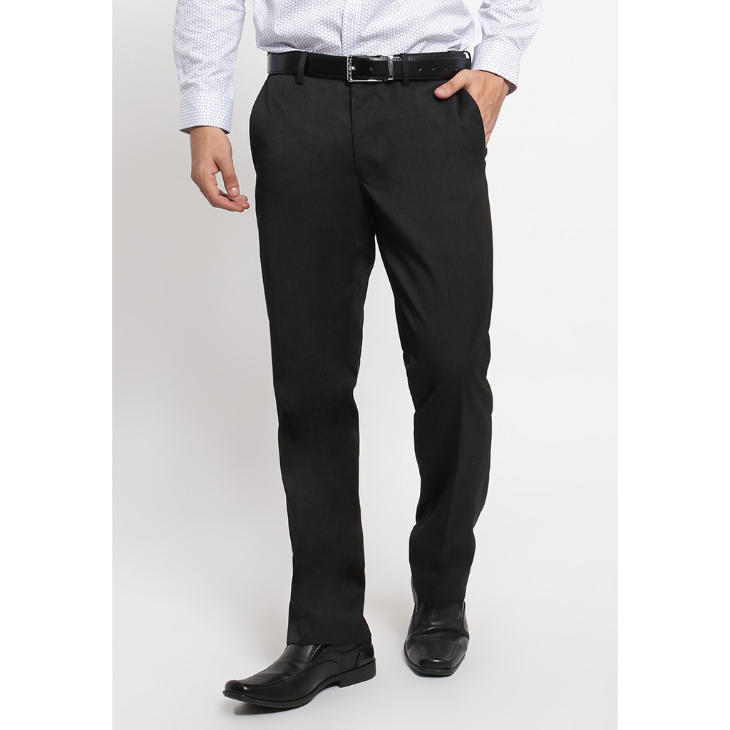 CELANA PANJANG JOBB CARLIN-B SLIM FIT - HITAM