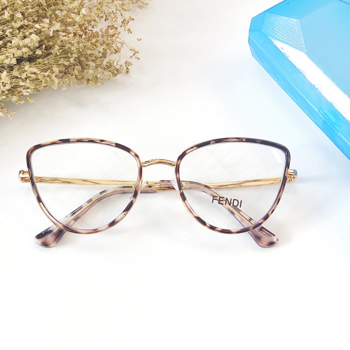 Frame Kacamata wanita Model Korean Cat eye 98525