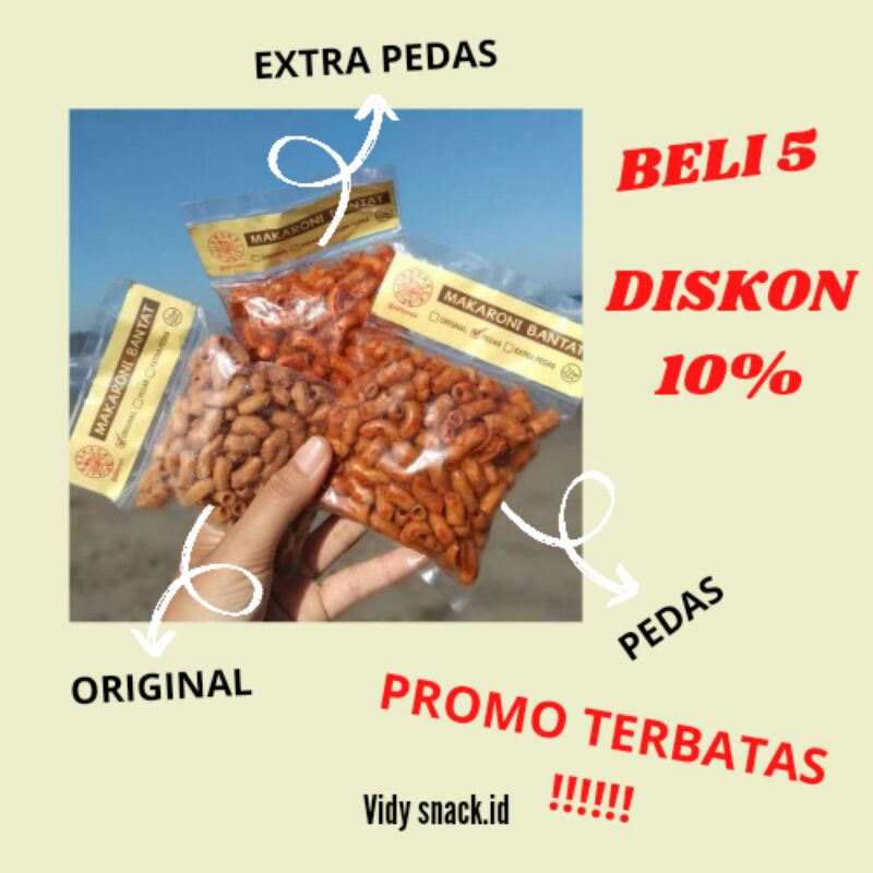 

MAKARONI BANTET / MAKARONI PEDAS / MAKARONI EXTRA PEDAS / MAKARONI ORIGINAL / MAKARONI BANTET ASLI BANDUNG / CAMILAN MANTULL