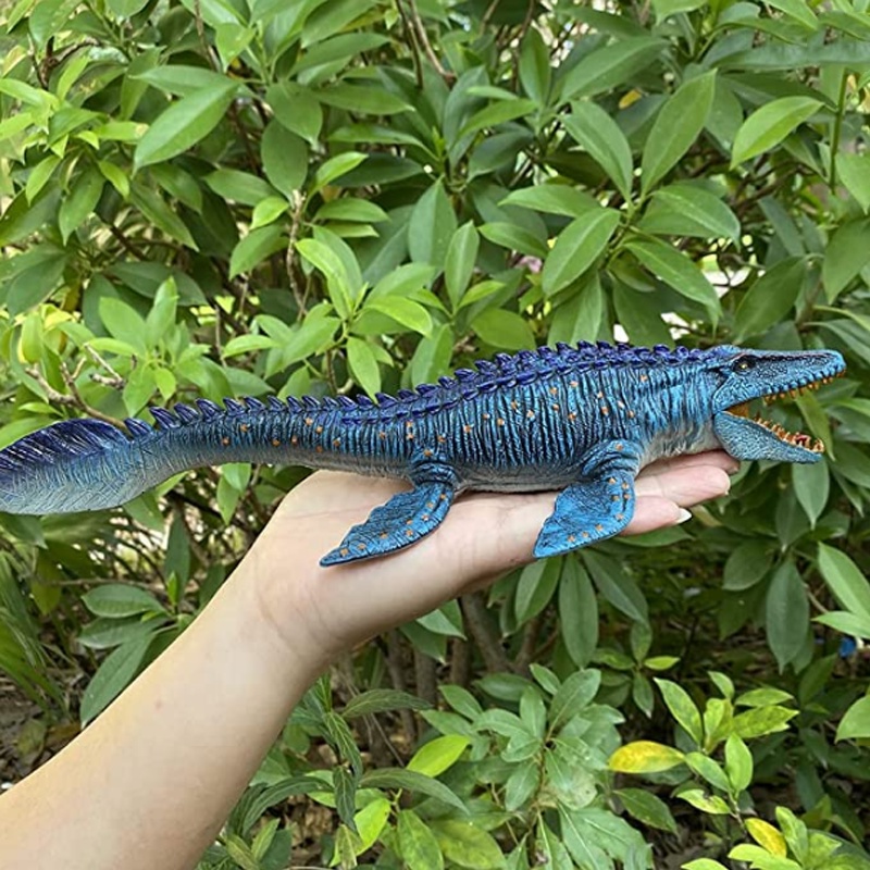 Mainan Lukis Tangan Mosasaurus Model Simulasi Laut Plastik Figure Animal