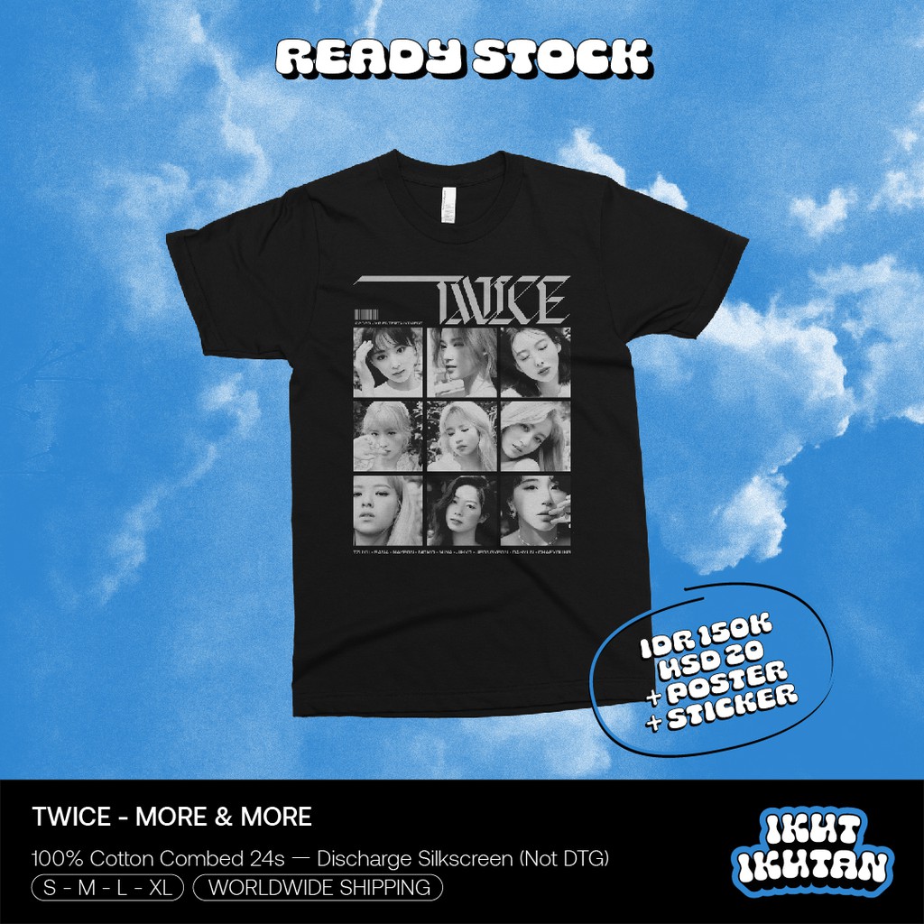T-shirt Twice - More & More