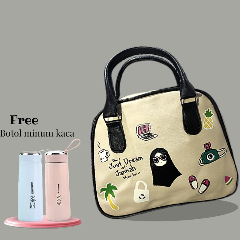 TASMURAH30_REALPICT!! TAS SLEMPANG SAHABAT MUSLIMAH K pop/ TERBARU TAS TENTENG WANITA MUSLIMAH