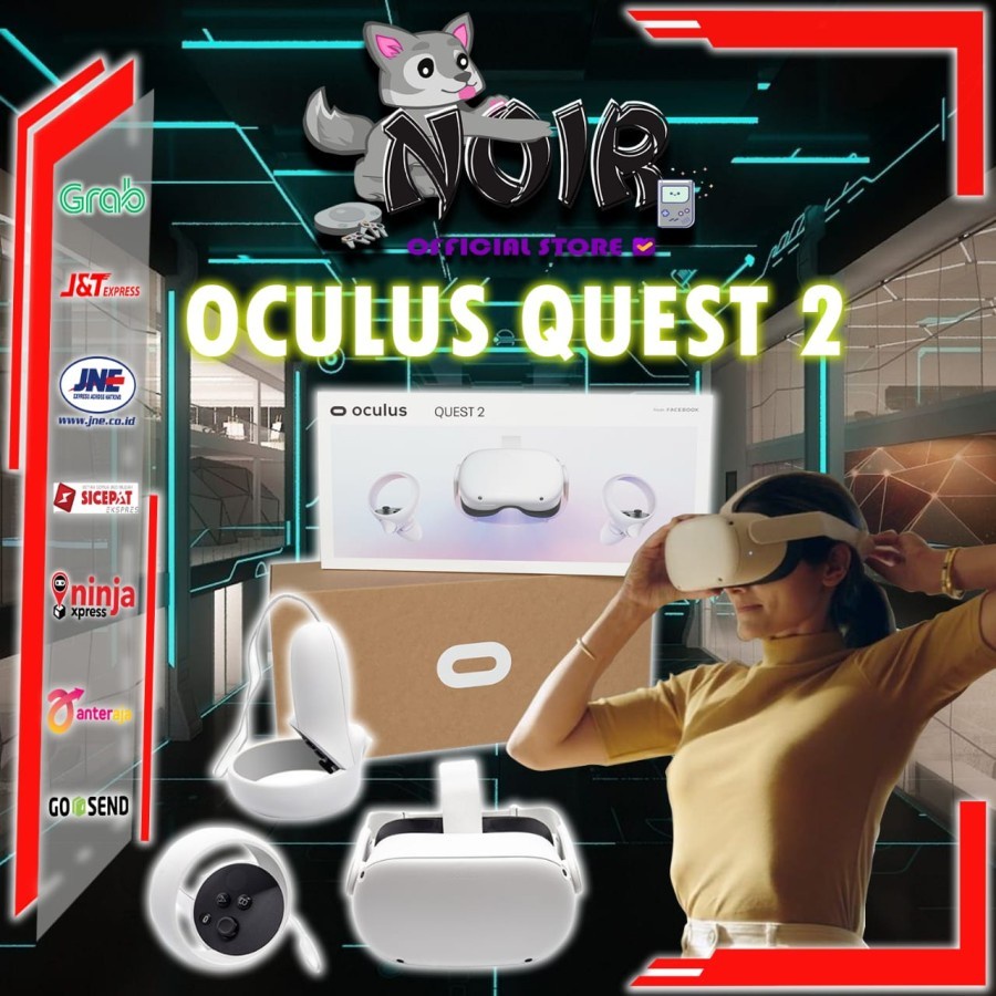 FIRST HAND  OCULUS QUEST 2 - ADVANCED ALL-IN-ONE VR HEADSET REFURBISH 64GB