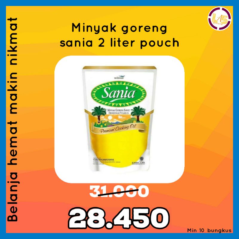 

minyak goreng sania 2liter