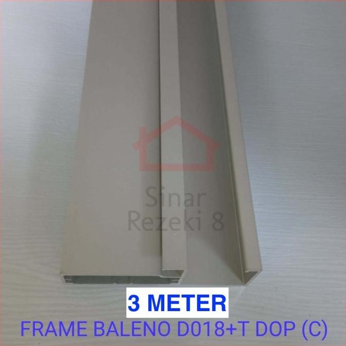 Profil Lis Frame Alumunium Kaca Lemari Kitchen Bingkai Frame Handle