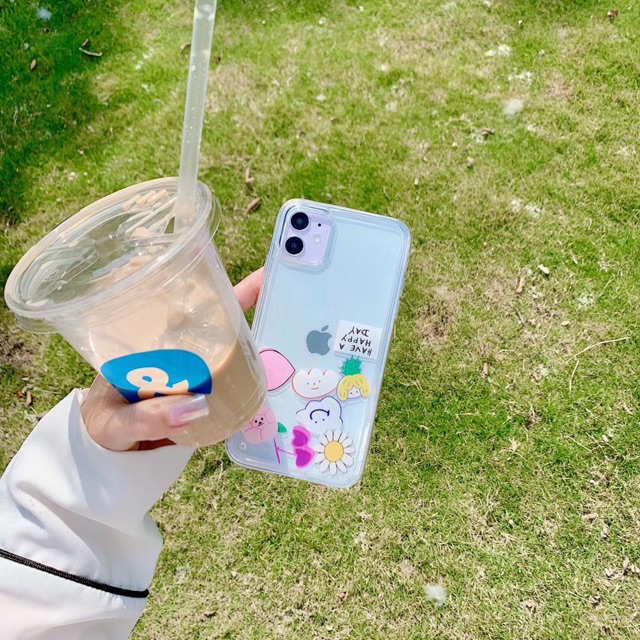 Happy Day Watercase Iphone 6 6s 6s+ 6+ 7 7+ 8 8+ X Xs Xr XsMAX 11 11Pro 11Promax 11 Pro Max 12 mini 13 13Pro 13Promax