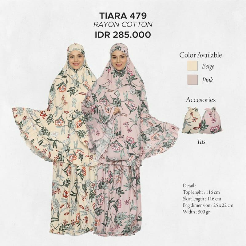 Mukena tatuis - Tiara 479