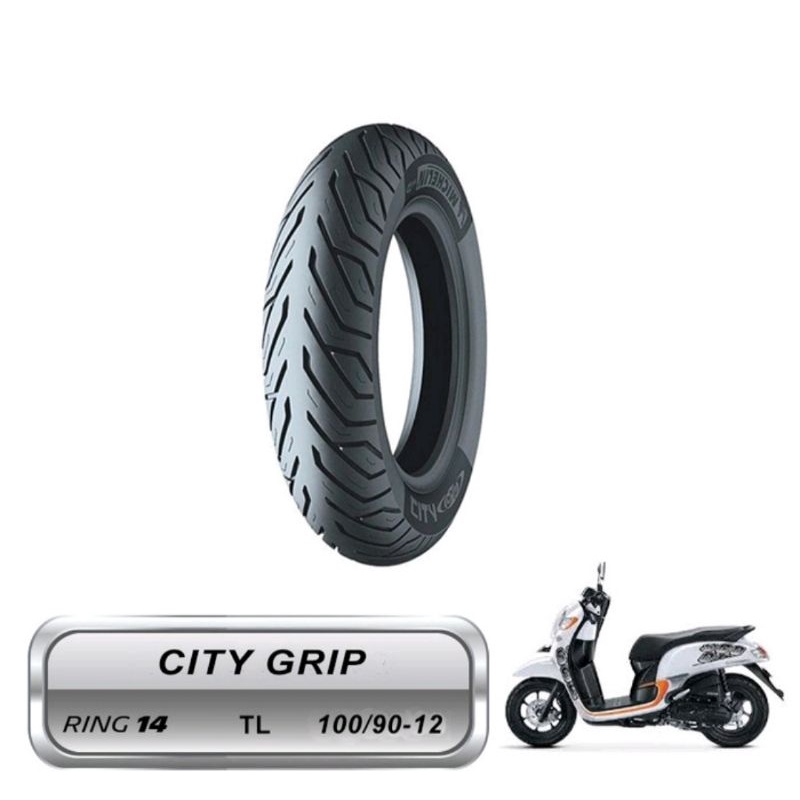 Michelin CityGrip 100/90/12 TL