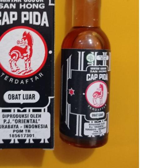 ❅ San Hong 50ml/Minyak Gosok Cap Pida/Minyak Gosok San Hong Cap Pida 50ml/Sanhong Cap Pida 50ml ❊
