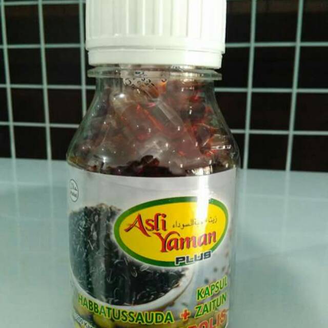 Habbatussauda Asli Yaman 3in1 isi 200 Kapsul