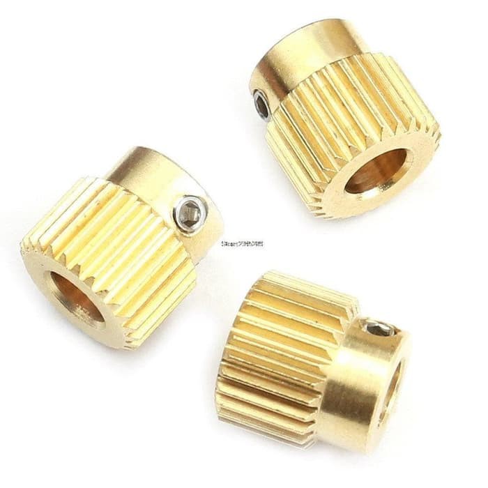 Reprap 3D Printer Extrusion Copper Head Gear 26 Teeth