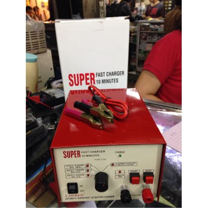 Aki Mobil - Otomotif - Charger Aki Portable Super Fast Charger Akibisa Buat Cas Aki 12V 3A - 100A