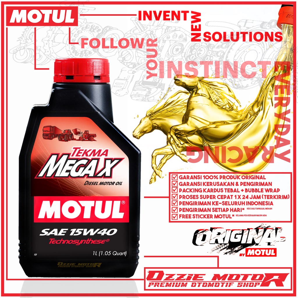 MOTUL TEKMA MEGA X 15W40 CI-4 1L