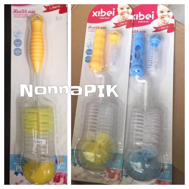 Anti Bacterial Brush Bottle / Anti Bakteri Sikat Botol Susu