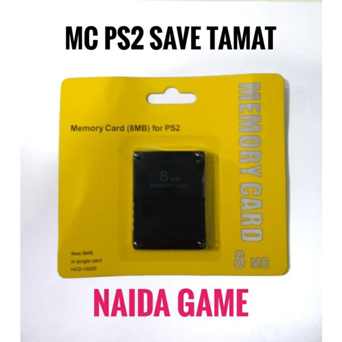 MC PS2 8MB SAVE TAMAT / MC SAVE TAMAT PS2